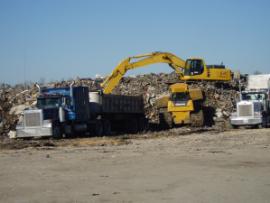 Murphy Oil Debris Staging Area